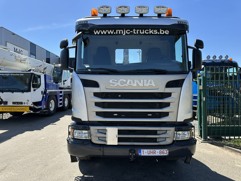 Scania G450 6x4 HAAKSYSTEEM AJK 20T - 5760mm - 3m90 WB - BLADVERING / NAAFREDUCTIE - EURO 6 - BE TRUCK - Kotalni prekucni tovornjak: slika 2 Scania G450 6x4 HAAKSYSTEEM AJK 20T - 5760mm - 3m90 WB - BLADVERING / NAAFREDUCTIE - EURO 6 - BE TRUCK - Kotalni prekucni tovornjak: slika 2