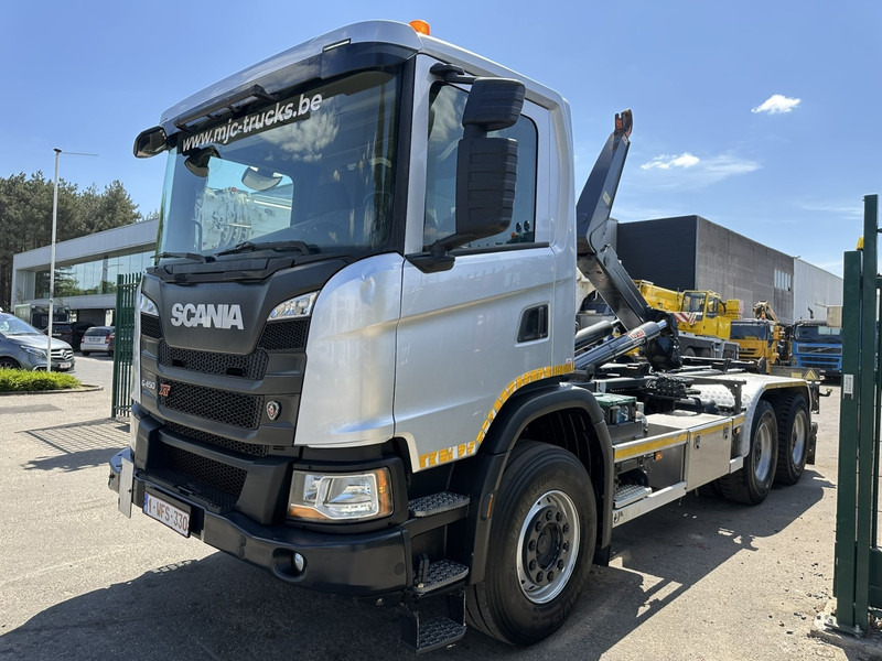 Scania G450 XT 6X4 AJK HAAKSYSTEEM 20T - 5760mm - WB 3m90 - HUB REDUCTION / STEEL SUSPENSION - EURO 6 - BE TRUCK - Kotalni prekucni tovornjak: slika 3 Scania G450 XT 6X4 AJK HAAKSYSTEEM 20T - 5760mm - WB 3m90 - HUB REDUCTION / STEEL SUSPENSION - EURO 6 - BE TRUCK - Kotalni prekucni tovornjak: slika 3