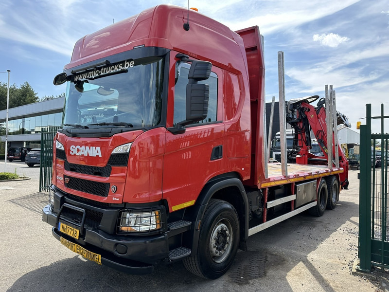 Scania G500 XT 6x4 WOOD / TIMBER / HOLZ CRANE PALFINGER EPSILON Q150Z + RETARDER - FULL AIR SUSP. - BE TRUCK - Tovornjak za prevoz lesa, Tovornjak z dvigalom: slika 3 Scania G500 XT 6x4 WOOD / TIMBER / HOLZ CRANE PALFINGER EPSILON Q150Z + RETARDER - FULL AIR SUSP. - BE TRUCK - Tovornjak za prevoz lesa, Tovornjak z dvigalom: slika 3