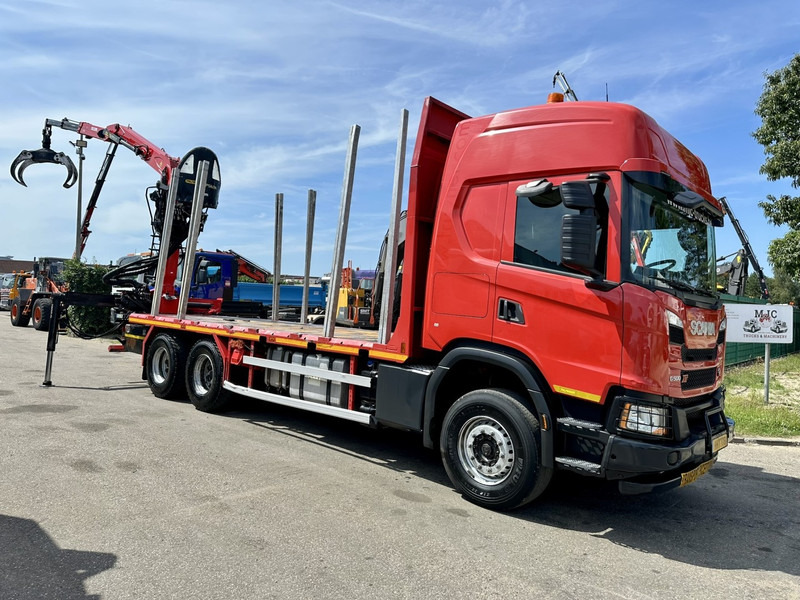 Scania G500 XT 6x4 WOOD / TIMBER / HOLZ CRANE PALFINGER EPSILON Q150Z + RETARDER - FULL AIR SUSP. - BE TRUCK - Tovornjak s kesonom, Tovornjak z dvigalom: slika 2 Scania G500 XT 6x4 WOOD / TIMBER / HOLZ CRANE PALFINGER EPSILON Q150Z + RETARDER - FULL AIR SUSP. - BE TRUCK - Tovornjak s kesonom, Tovornjak z dvigalom: slika 2