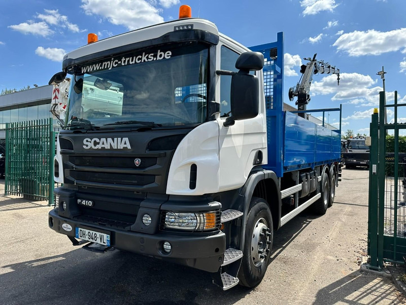 Scania P410 6x4 PRITSCHE + KRAN HIAB 166 ES-4 - RETARDER - ROTATOR - PLATFORM 6m80 - BIG AXLES HUB REDUCTION - STEEL SPRING - Tovornjak s kesonom, Tovornjak z dvigalom: slika 4 Scania P410 6x4 PRITSCHE + KRAN HIAB 166 ES-4 - RETARDER - ROTATOR - PLATFORM 6m80 - BIG AXLES HUB REDUCTION - STEEL SPRING - Tovornjak s kesonom, Tovornjak z dvigalom: slika 4