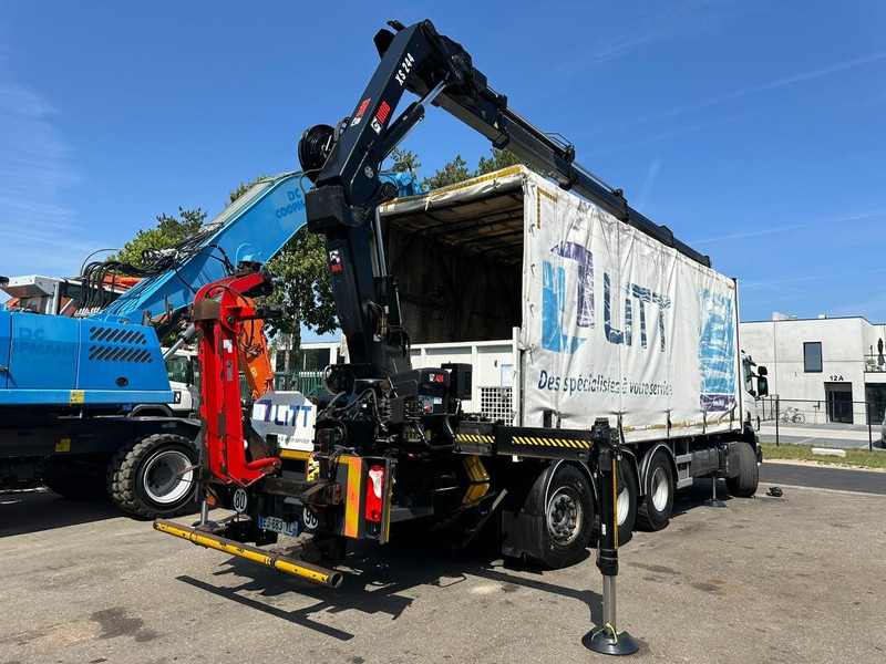 Scania P410 8x4 TRIDEM PRITSCHE PLANE + KRAN HIAB 244 EP-4 HIDUO - RETARDER - LIFT + STEERING AXLE - *327.000km* - RADIO - Tovornjak s ponjavo, Tovornjak z dvigalom: slika 5 Scania P410 8x4 TRIDEM PRITSCHE PLANE + KRAN HIAB 244 EP-4 HIDUO - RETARDER - LIFT + STEERING AXLE - *327.000km* - RADIO - Tovornjak s ponjavo, Tovornjak z dvigalom: slika 5