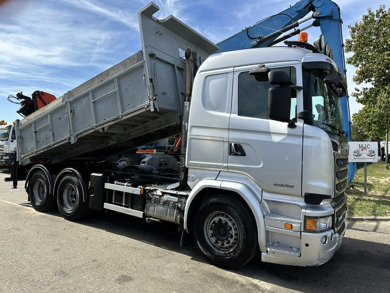 Scania R520 6x4 PRITSCHE + KRAN PALFINGER PK 15002 A - *ZSM + KIPPER* - RETARDER - *FULL AIR* - EUR 6 - BE TRUCK - Tovornjak s kesonom, Tovornjak z dvigalom: slika 5 Scania R520 6x4 PRITSCHE + KRAN PALFINGER PK 15002 A - *ZSM + KIPPER* - RETARDER - *FULL AIR* - EUR 6 - BE TRUCK - Tovornjak s kesonom, Tovornjak z dvigalom: slika 5