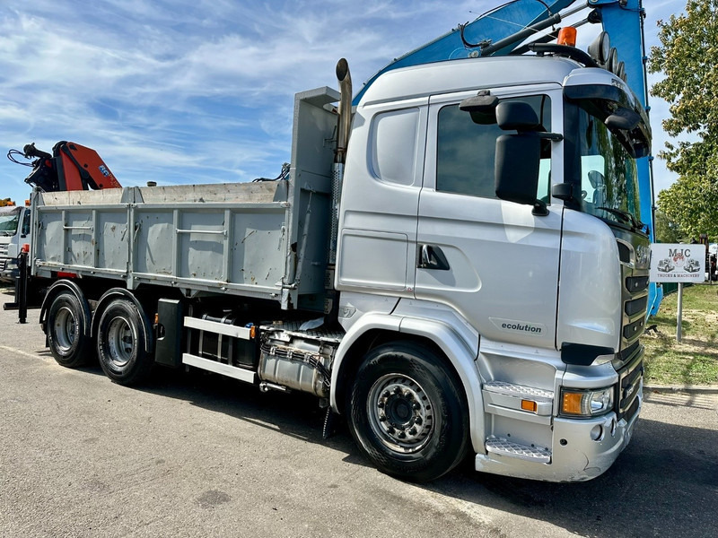 Scania R520 6x4 PRITSCHE + KRAN PALFINGER PK 15002 A - *ZSM + KIPPER* - RETARDER - *FULL AIR* - EUR 6 - BE TRUCK - Tovornjak s kesonom, Tovornjak z dvigalom: slika 4 Scania R520 6x4 PRITSCHE + KRAN PALFINGER PK 15002 A - *ZSM + KIPPER* - RETARDER - *FULL AIR* - EUR 6 - BE TRUCK - Tovornjak s kesonom, Tovornjak z dvigalom: slika 4