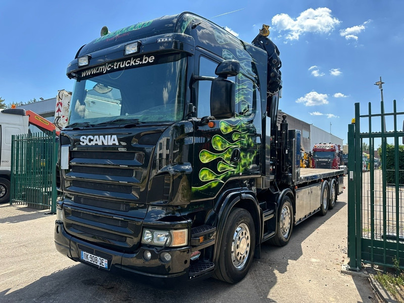Scania R620 8x2 + CRANE HIAB 800 EP-5 HIPRO - RETARDER - LIFT/STEERING AXLE - HIGHLINE SLEEPER - LEATHER - ALCOA - Tovornjak z dvigalom: slika 4 Scania R620 8x2 + CRANE HIAB 800 EP-5 HIPRO - RETARDER - LIFT/STEERING AXLE - HIGHLINE SLEEPER - LEATHER - ALCOA - Tovornjak z dvigalom: slika 4