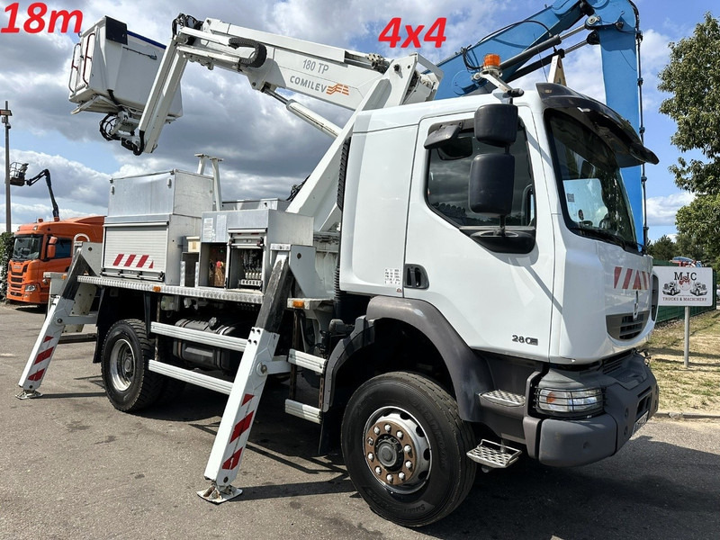Renault MIDLUM 280dxi 4x4 18m SKYLIFT / HUBARBEITSBÜHNE - COMILEV 180 TP - NACELLE / HOOGWERKER - 182.000km - MANUAL - GOOD CONDITION - Tovornjak: slika 1 Renault MIDLUM 280dxi 4x4 18m SKYLIFT / HUBARBEITSBÜHNE - COMILEV 180 TP - NACELLE / HOOGWERKER - 182.000km - MANUAL - GOOD CONDITION - Tovornjak: slika 1