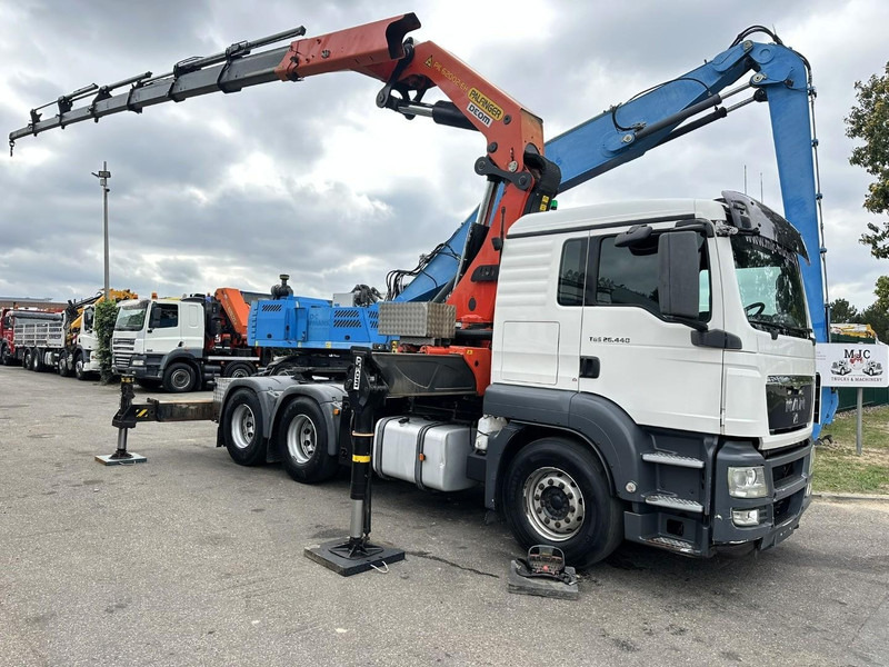 MAN TGS 26.440 6X4 SZM + (22m) KRAN PALFINGER PK62002 E 6x H + 1ME - RETARDER - EURO 5 - BE TRUCK - Vlačilec: slika 2 MAN TGS 26.440 6X4 SZM + (22m) KRAN PALFINGER PK62002 E 6x H + 1ME - RETARDER - EURO 5 - BE TRUCK - Vlačilec: slika 2