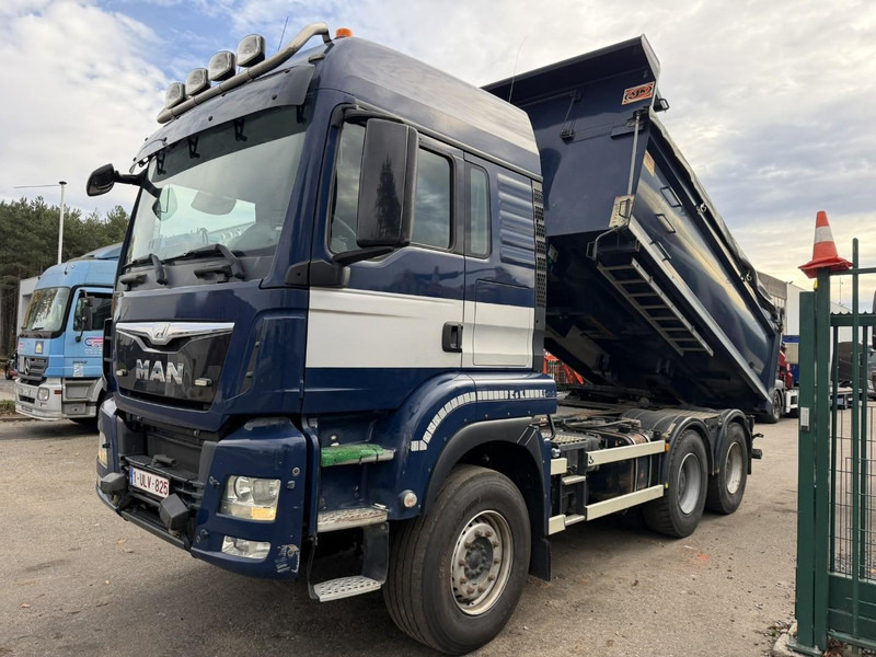 MAN TGS 33.480 6x4 ZSM + KIPPER - WECHSEL / WISSELSYSTEEM / DOUBLE PVA - RETARDER - HUB REDUCTION - BE TRUCK - Vlačilec: slika 4 MAN TGS 33.480 6x4 ZSM + KIPPER - WECHSEL / WISSELSYSTEEM / DOUBLE PVA - RETARDER - HUB REDUCTION - BE TRUCK - Vlačilec: slika 4