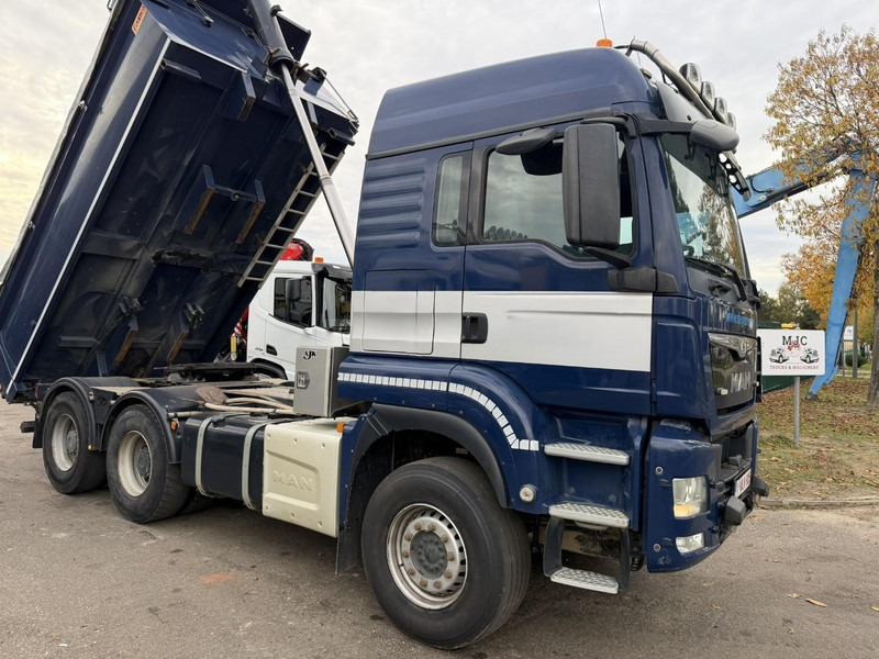 MAN TGS 33.480 6x4 ZSM + KIPPER - WECHSEL / WISSELSYSTEEM / DOUBLE PVA - RETARDER - HUB REDUCTION - BE TRUCK - Vlačilec: slika 1 MAN TGS 33.480 6x4 ZSM + KIPPER - WECHSEL / WISSELSYSTEEM / DOUBLE PVA - RETARDER - HUB REDUCTION - BE TRUCK - Vlačilec: slika 1