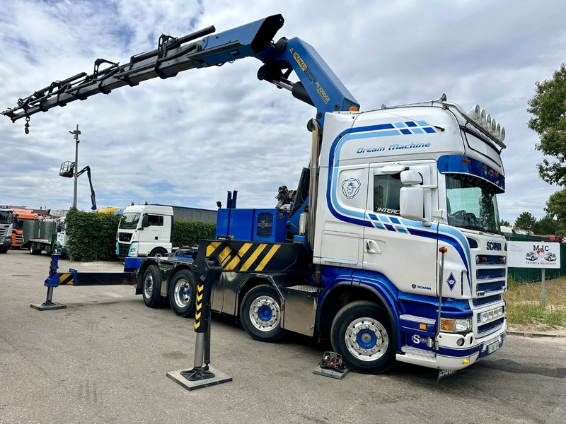 Scania R500 8x2 ZSM + KRAN 100Tm! PALFINGER PK100002 G 8x + 1 ME - RETARDER - ALCOA DURA BRIGHT - LIFT + STEERING - 5/6 HYDR F - TÜV 05/2026 - TOP CONDITION - Vlačilec: slika 2 Scania R500 8x2 ZSM + KRAN 100Tm! PALFINGER PK100002 G 8x + 1 ME - RETARDER - ALCOA DURA BRIGHT - LIFT + STEERING - 5/6 HYDR F - TÜV 05/2026 - TOP CONDITION - Vlačilec: slika 2