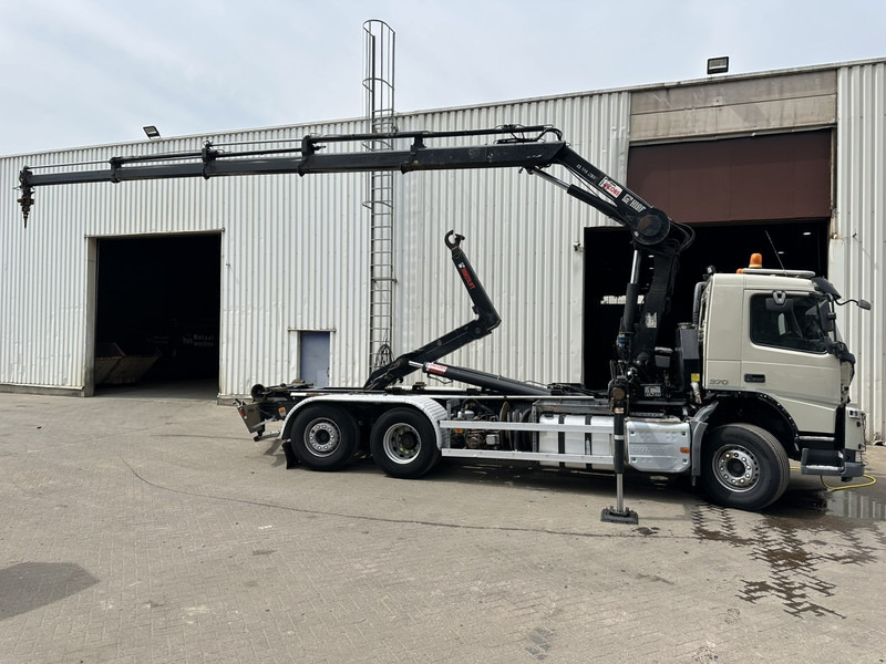 Volvo FM 370 6x2 HOOKLIFT 21T + CRANE HIAB 144 E-4 HIDUO - ENGINE / GEARBOX OK - CHASSIS OK - RUNNING + DRIVING - BE TRUCK - Kotalni prekucni tovornjak, Tovornjak z dvigalom: slika 5 Volvo FM 370 6x2 HOOKLIFT 21T + CRANE HIAB 144 E-4 HIDUO - ENGINE / GEARBOX OK - CHASSIS OK - RUNNING + DRIVING - BE TRUCK - Kotalni prekucni tovornjak, Tovornjak z dvigalom: slika 5