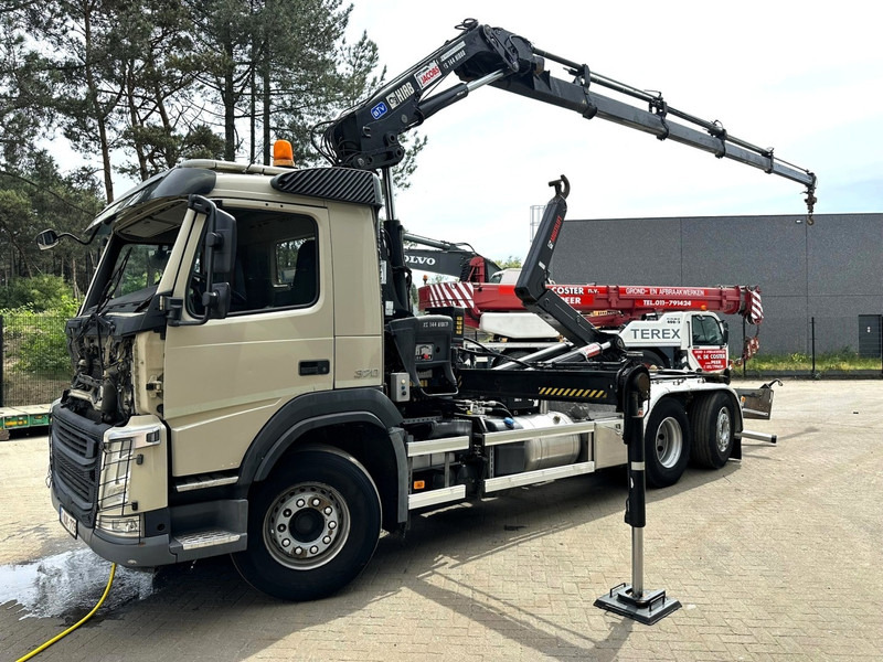 Volvo FM 370 6x2 HOOKLIFT 21T + CRANE HIAB 144 E-4 HIDUO - ENGINE / GEARBOX OK - CHASSIS OK - RUNNING + DRIVING - BE TRUCK - Kotalni prekucni tovornjak, Tovornjak z dvigalom: slika 2 Volvo FM 370 6x2 HOOKLIFT 21T + CRANE HIAB 144 E-4 HIDUO - ENGINE / GEARBOX OK - CHASSIS OK - RUNNING + DRIVING - BE TRUCK - Kotalni prekucni tovornjak, Tovornjak z dvigalom: slika 2