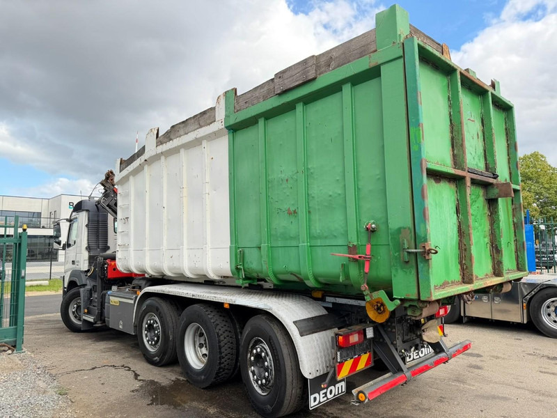 Kotalni prekucni tovornjak, Tovornjak z dvigalom Volvo FM 420 8x2 HOOKLIFT + CRANE PALFINGER PK19.001 SLD B - *294.000km* - EURO 6 - LIFT + STEERING AXLE - I SHIFT - BE TRUCK: slika 8