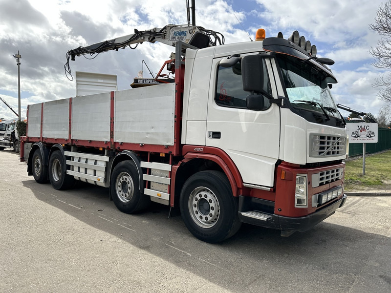 Volvo FM 480 8X2 - EURO 5 - STEERING AXLE / LENK ACHSE + KENNIS 14.000R - I SHIFT - Tovornjak s kesonom: slika 1 Volvo FM 480 8X2 - EURO 5 - STEERING AXLE / LENK ACHSE + KENNIS 14.000R - I SHIFT - Tovornjak s kesonom: slika 1