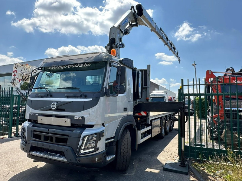 Volvo FMX 330 8x4 TRIDEM PRITSCHE + KRAN EFFER 265 / 6S - PLATFORM 7m50 - EURO 6 - RADIO - *473.000km* - TÜV 05/2026 - BE TRUCK - Tovornjak s kesonom, Tovornjak z dvigalom: slika 5 Volvo FMX 330 8x4 TRIDEM PRITSCHE + KRAN EFFER 265 / 6S - PLATFORM 7m50 - EURO 6 - RADIO - *473.000km* - TÜV 05/2026 - BE TRUCK - Tovornjak s kesonom, Tovornjak z dvigalom: slika 5