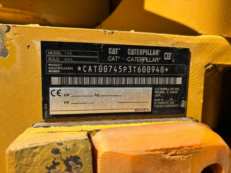 Cat 745 04A - Zglobni demper: slika 4 Cat 745 04A - Zglobni demper: slika 4