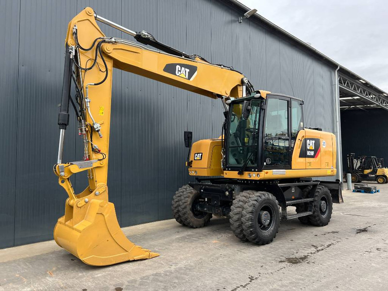 Cat M318F - Extremely Nice Condition - Bager na kolesih: slika 1 Cat M318F - Extremely Nice Condition - Bager na kolesih: slika 1