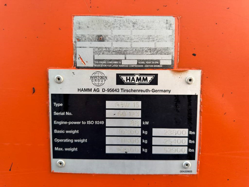 Hamm GRW15 - Pnevmatski valjar: slika 4 Hamm GRW15 - Pnevmatski valjar: slika 4