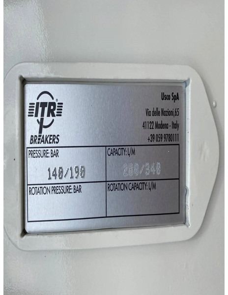 ITR UNH177 - Hidravlično kladivo za Gradbeni stroj: slika 4 ITR UNH177 - Hidravlično kladivo za Gradbeni stroj: slika 4