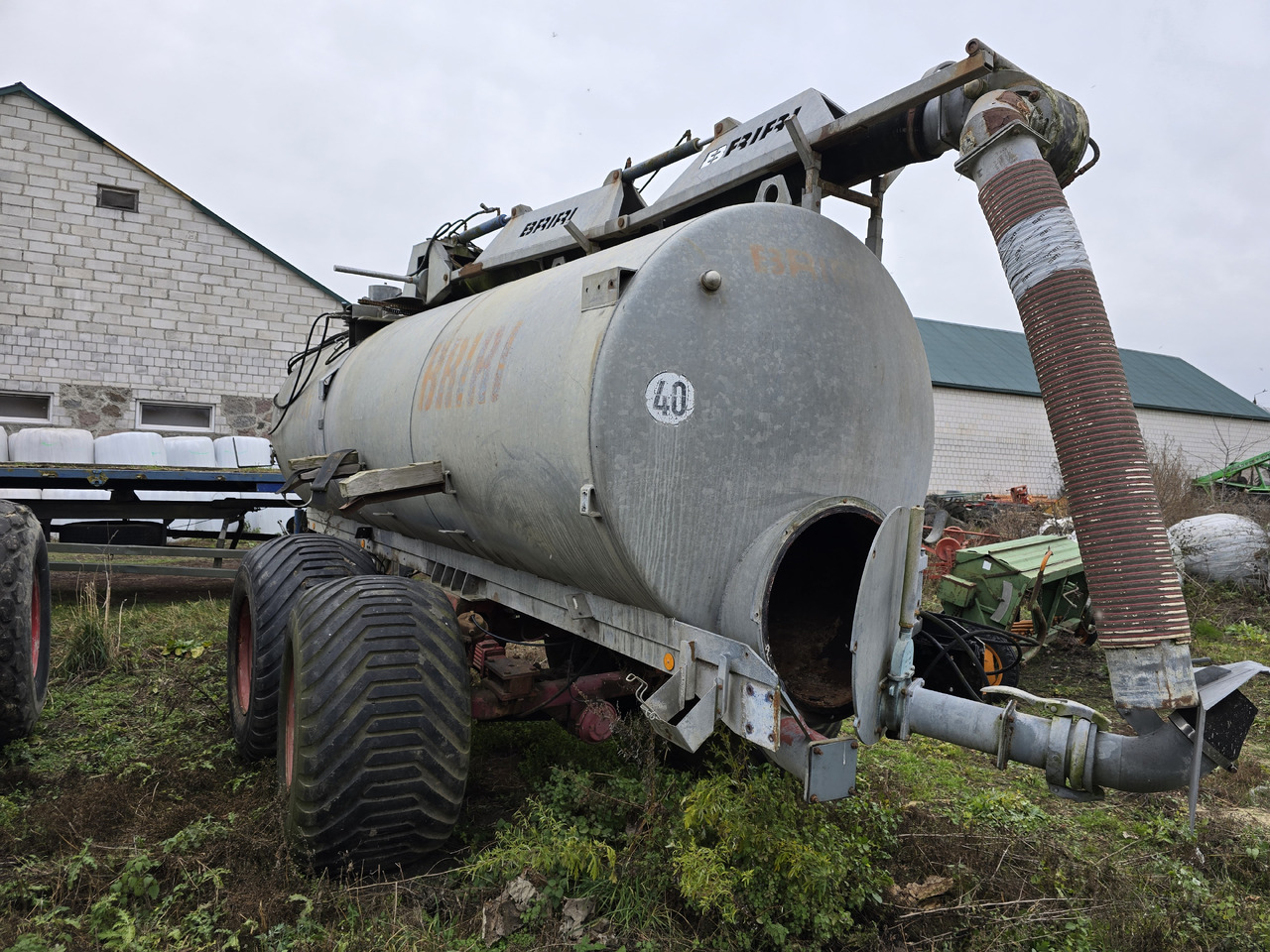 BRIRI Behalterbau VTTW140 - Cisterna za gnojevko: slika 5 BRIRI Behalterbau VTTW140 - Cisterna za gnojevko: slika 5