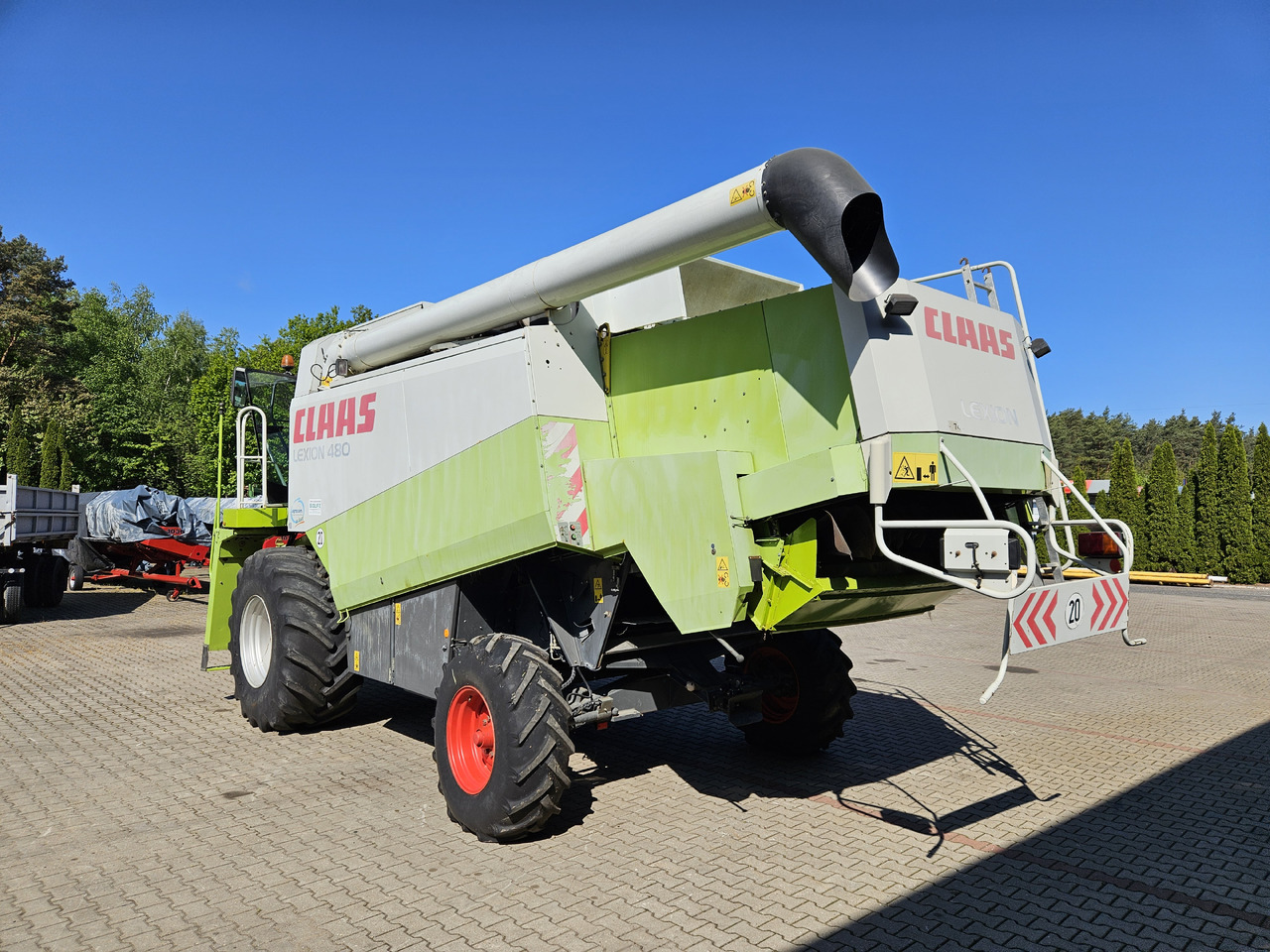 Claas Lexion 480 - Kombajn harvester: slika 4 Claas Lexion 480 - Kombajn harvester: slika 4