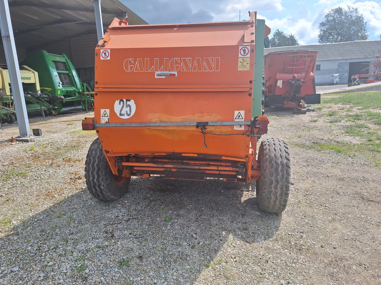 GALLIGNANI 3120 - Balirka za okrogle bale: slika 5 GALLIGNANI 3120 - Balirka za okrogle bale: slika 5