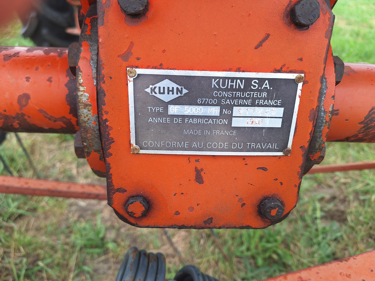 KUHN GF5000MH - Obračalnik/ Zgrabljalnik: slika 4 KUHN GF5000MH - Obračalnik/ Zgrabljalnik: slika 4