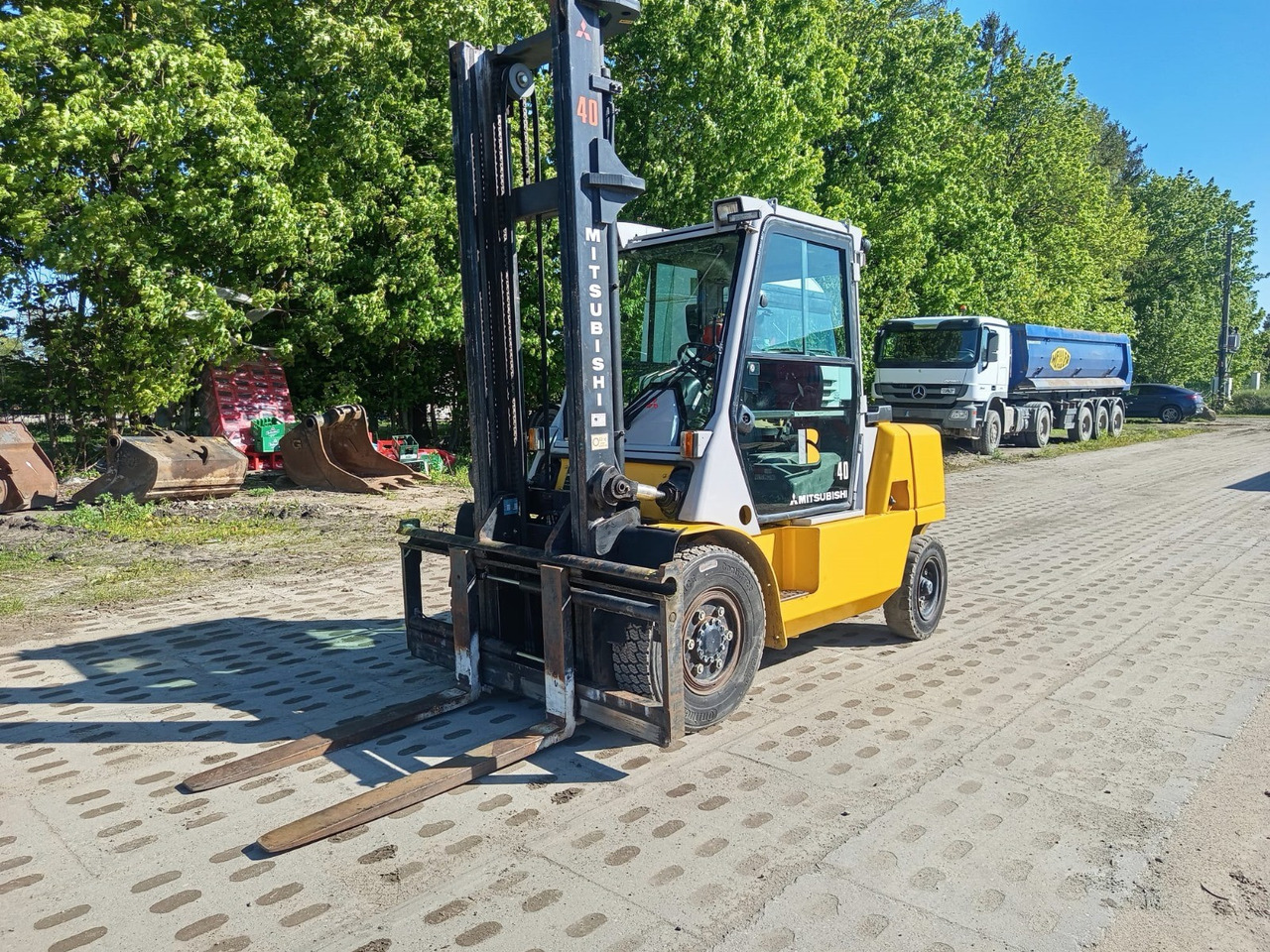 Mitsubishi FD40K - Diesel viličar: slika 2 Mitsubishi FD40K - Diesel viličar: slika 2