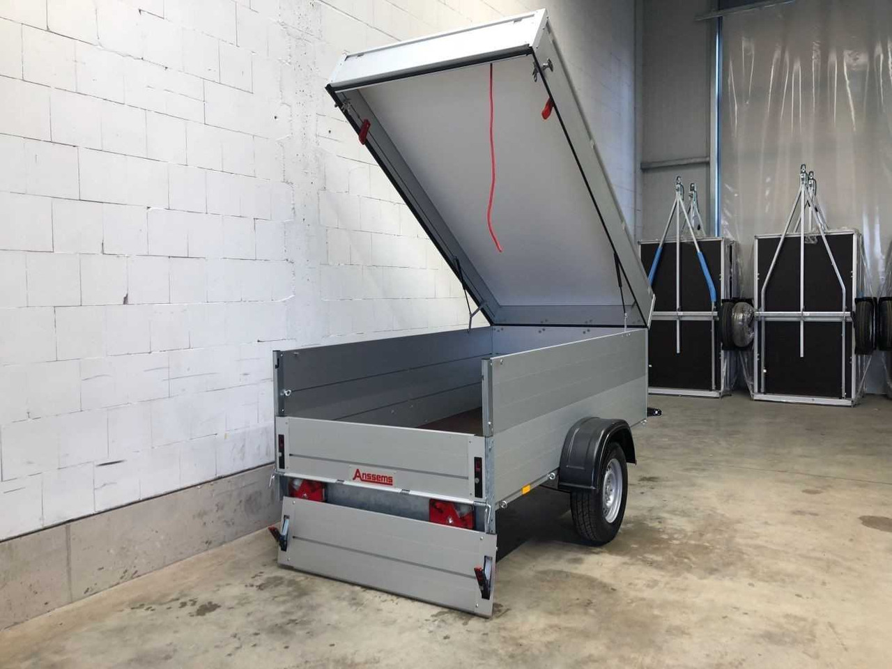 ANSSEMS GTB 1200 VT1 Deckelanhänger - Avtomobilska prikolica: slika 4 ANSSEMS GTB 1200 VT1 Deckelanhänger - Avtomobilska prikolica: slika 4