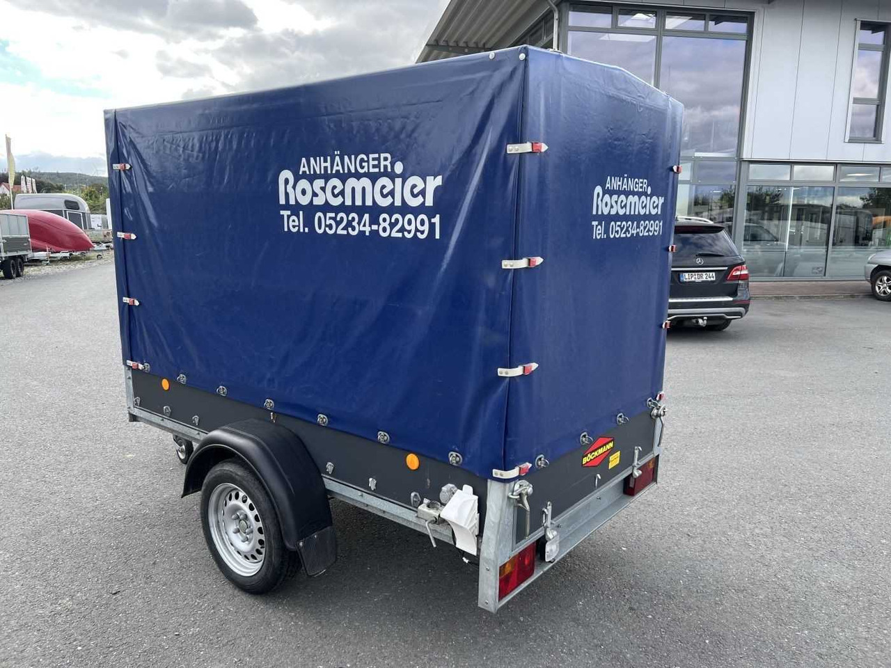 BOECKMANN HNB 1025 Plane Kastenanhänger gebremst - Avtomobilska prikolica: slika 5 BOECKMANN HNB 1025 Plane Kastenanhänger gebremst - Avtomobilska prikolica: slika 5