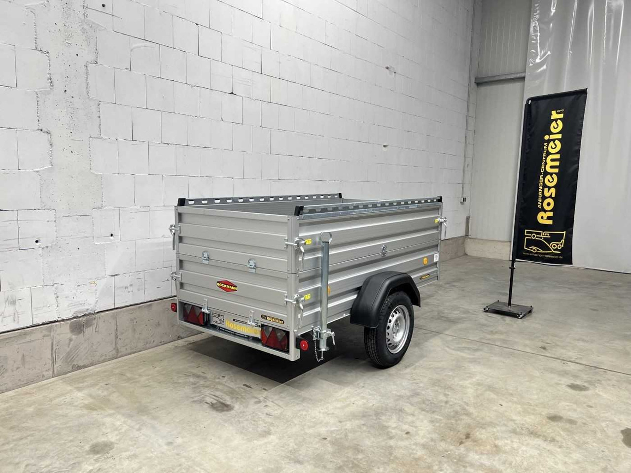 BOECKMANN TL-AL 2111/75 BW-Aufsatz+Stütz Kastenanhänger un - Avtomobilska prikolica: slika 2 BOECKMANN TL-AL 2111/75 BW-Aufsatz+Stütz Kastenanhänger un - Avtomobilska prikolica: slika 2