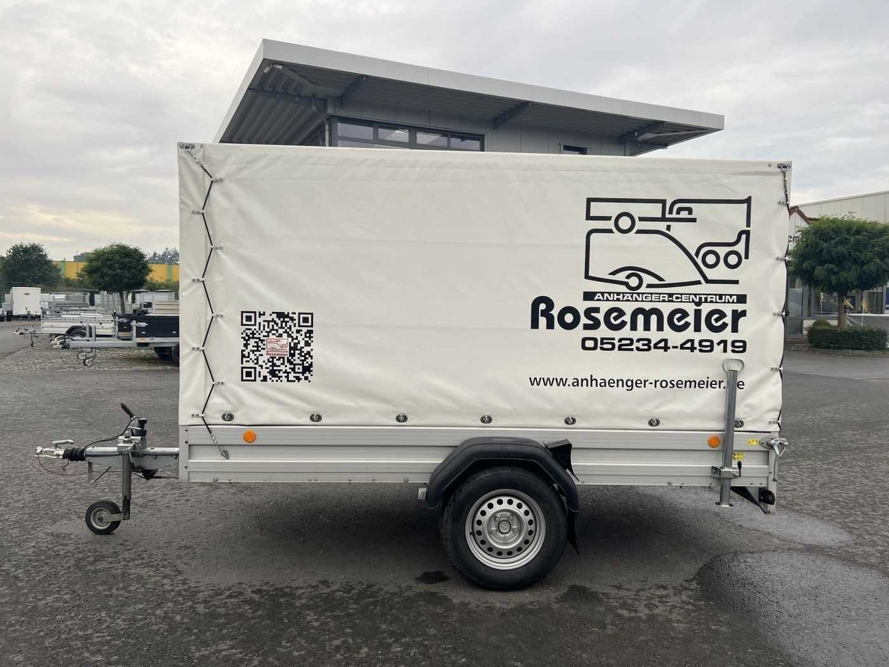 BOECKMANN TL-AL 3015/135 Plane weiß Kastenanhänger gebrems - Avtomobilska prikolica: slika 5 BOECKMANN TL-AL 3015/135 Plane weiß Kastenanhänger gebrems - Avtomobilska prikolica: slika 5