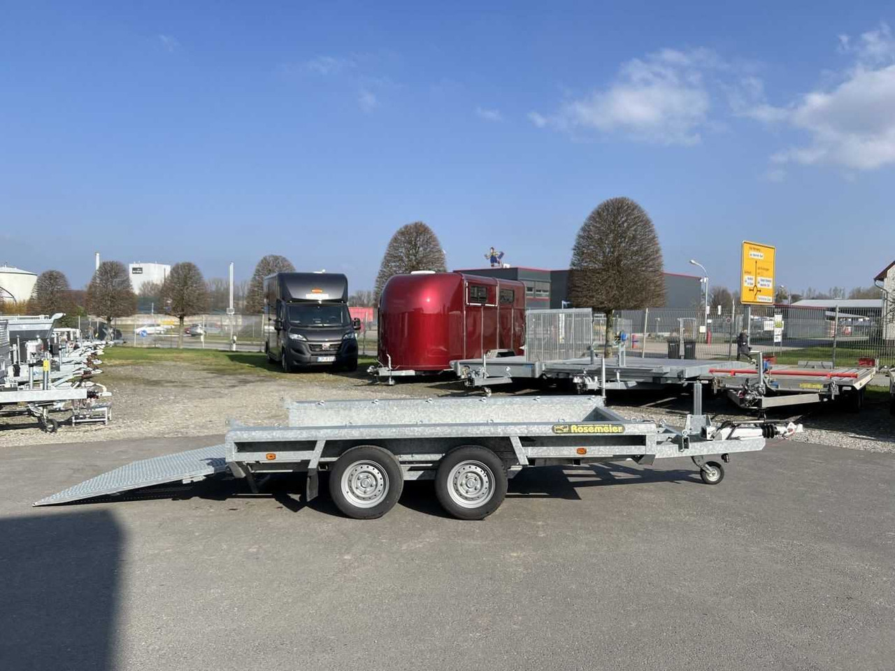 HULCO Terrax-2 3500 Maschinentransporter - Prikolica za prevoz strojev: slika 1 HULCO Terrax-2 3500 Maschinentransporter - Prikolica za prevoz strojev: slika 1