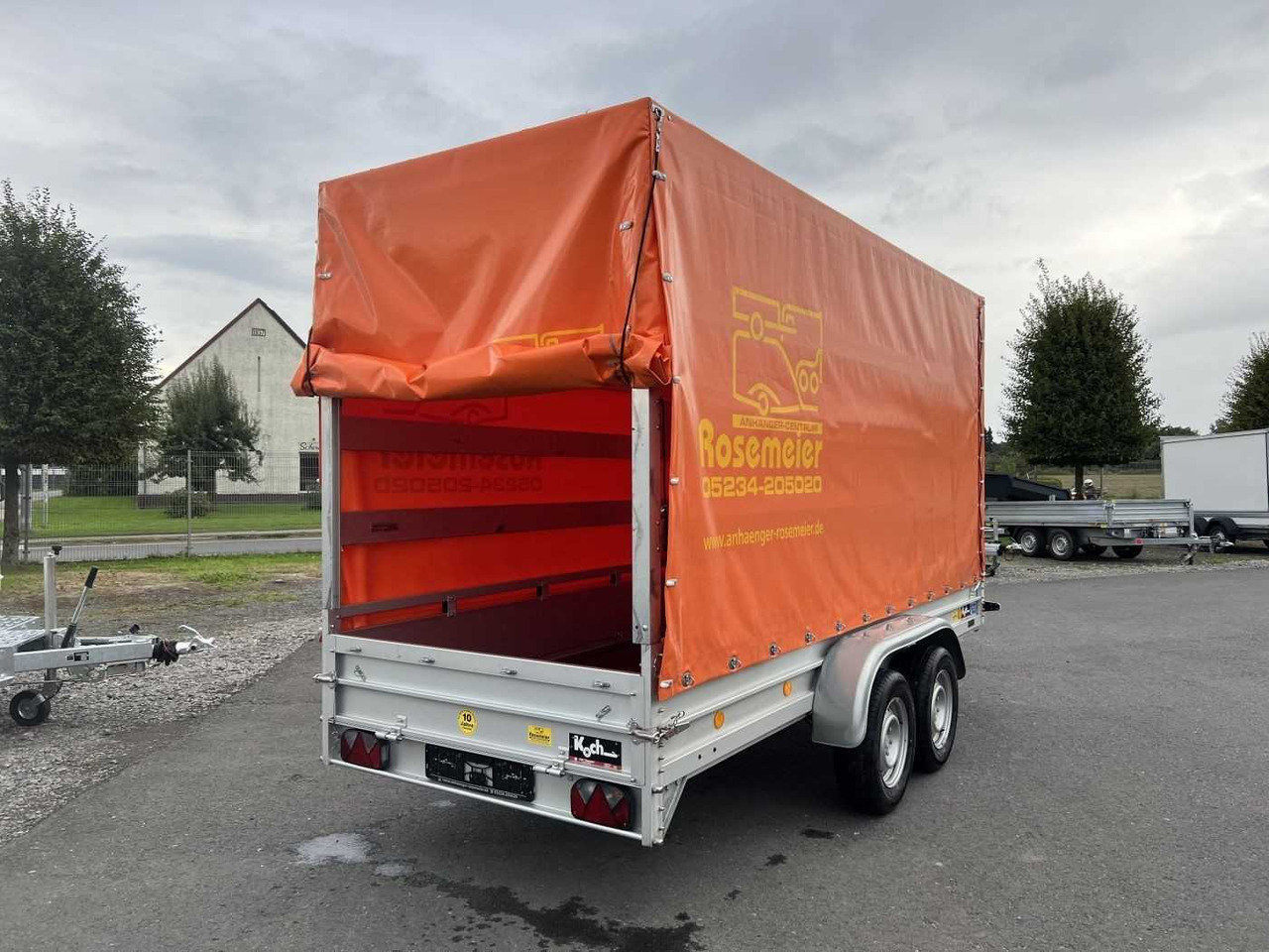Prikolica s ponjavo KOCH 150.400.26 Plane Kastenanhänger gebremst: slika 12