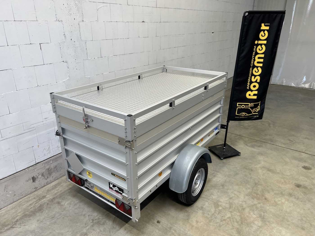 KOCH B1000 2 x BWEH Deckel Tür Deckelanhänger - Avtomobilska prikolica: slika 3 KOCH B1000 2 x BWEH Deckel Tür Deckelanhänger - Avtomobilska prikolica: slika 3