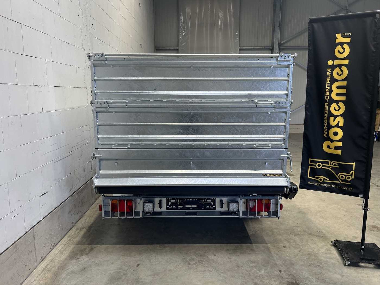 ROSEMEIER G GA 3500 mit Trennwand Abrollanhänger - Abrol/ Samonakladalec prikolica: slika 3 ROSEMEIER G GA 3500 mit Trennwand Abrollanhänger - Abrol/ Samonakladalec prikolica: slika 3