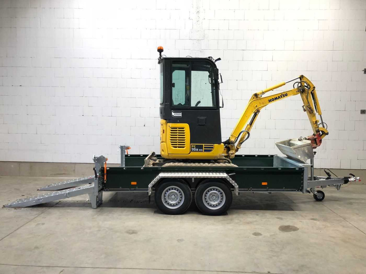 ROSEMEIER VE BAT C35.36 grün Maschinentransporter - Prikolica za prevoz strojev: slika 2 ROSEMEIER VE BAT C35.36 grün Maschinentransporter - Prikolica za prevoz strojev: slika 2