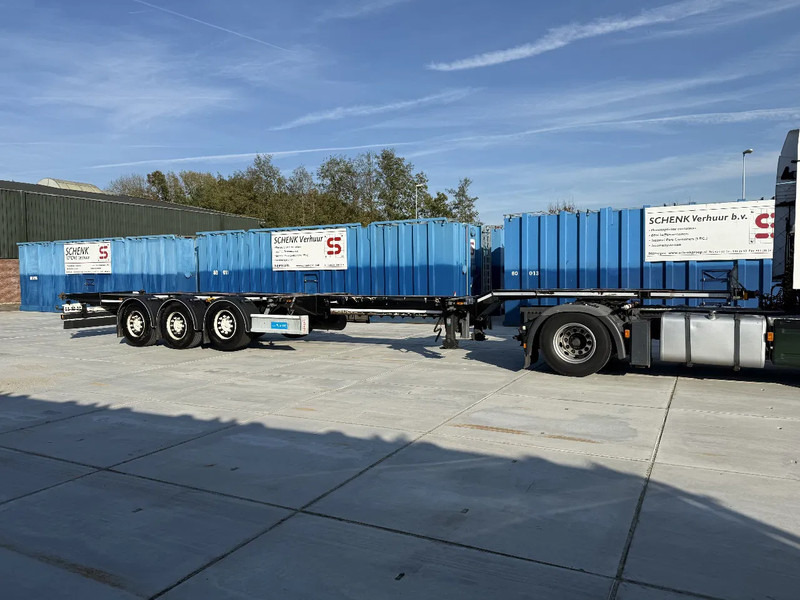 D-Tec Flexitrailer 3x Extandable / For all sizes container/tyres all 80%/Holland Trailer - Kontejnerska polprikolica/ Polprikolica z zamenljivim tovoriščem: slika 1 D-Tec Flexitrailer 3x Extandable / For all sizes container/tyres all 80%/Holland Trailer - Kontejnerska polprikolica/ Polprikolica z zamenljivim tovoriščem: slika 1