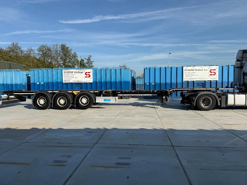 D-Tec Flexitrailer 3x Extandable / For all sizes container/tyres all 80%/Holland Trailer - Kontejnerska polprikolica/ Polprikolica z zamenljivim tovoriščem: slika 2 D-Tec Flexitrailer 3x Extandable / For all sizes container/tyres all 80%/Holland Trailer - Kontejnerska polprikolica/ Polprikolica z zamenljivim tovoriščem: slika 2