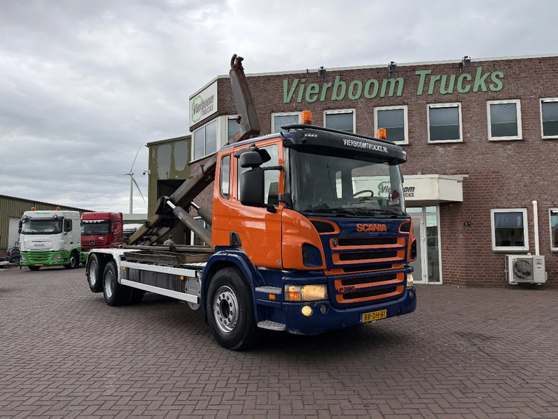 Scania P380 P380 6X2 mit Palfinger 20T Abrollkipper euro5 TUV BIS 6-2026 - Kotalni prekucni tovornjak: slika 1 Scania P380 P380 6X2 mit Palfinger 20T Abrollkipper euro5 TUV BIS 6-2026 - Kotalni prekucni tovornjak: slika 1