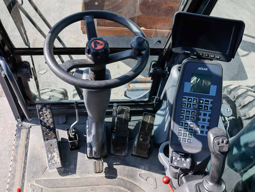 Bager na kolesih ATLAS 140W: slika 16