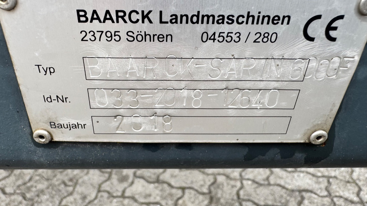 Baarck SARIN 6000 F - Kultivator: slika 2 Baarck SARIN 6000 F - Kultivator: slika 2
