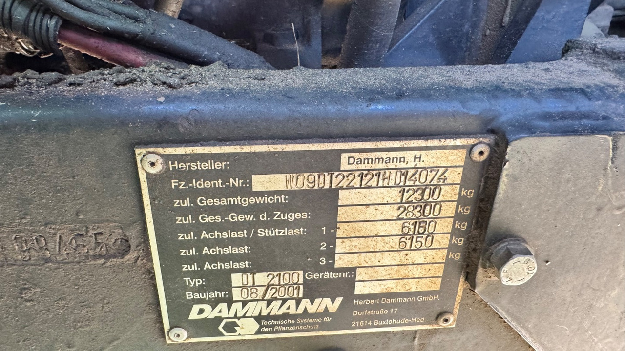 Dammann DTP 4036 ProfiClass in TOP Condition - Samovozni škropilnik: slika 3 Dammann DTP 4036 ProfiClass in TOP Condition - Samovozni škropilnik: slika 3