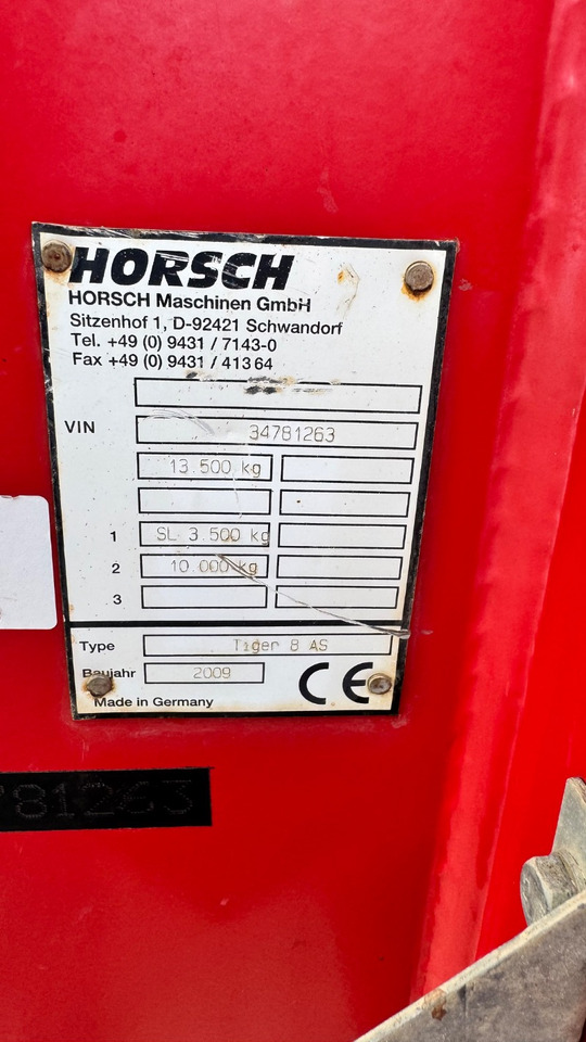 Kultivator Horsch Tiger 8AS Reifenpacker TopRing: slika 32 Kultivator Horsch Tiger 8AS Reifenpacker TopRing: slika 32