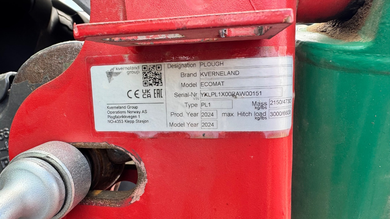 Kverneland ECOMAT 65 PL1 7-Schar Vorführmaschine - Plug: slika 2 Kverneland ECOMAT 65 PL1 7-Schar Vorführmaschine - Plug: slika 2