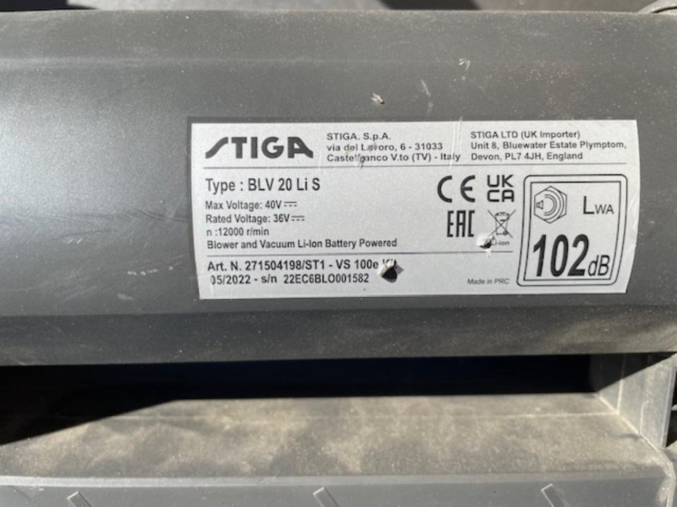 Vrtna oprema Laubsauger/-bläser Stiga: slika 6