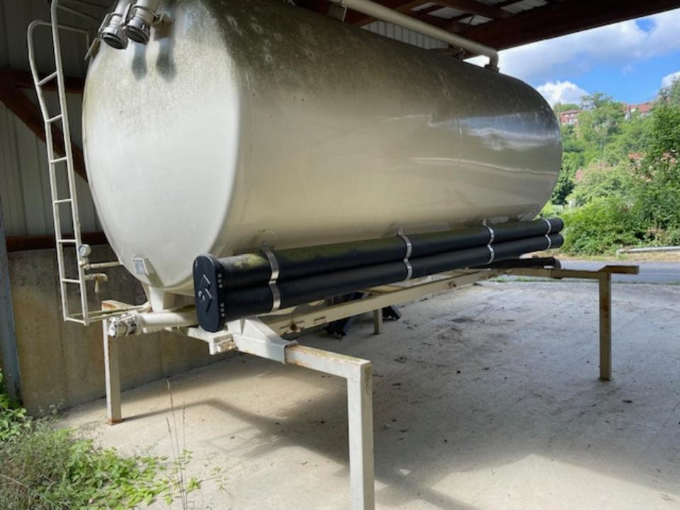 Wechselbrücke mit Silobehälter für den Mehltransport - Kontejner cisterna: slika 3 Wechselbrücke mit Silobehälter für den Mehltransport - Kontejner cisterna: slika 3