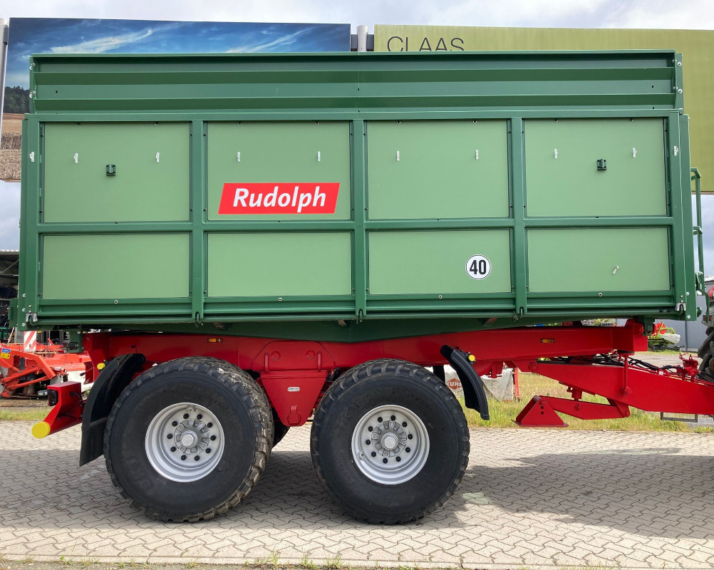 Rudolph TDK 301 RA - Kmetijska kiper prikolica/ Demper: slika 1 Rudolph TDK 301 RA - Kmetijska kiper prikolica/ Demper: slika 1