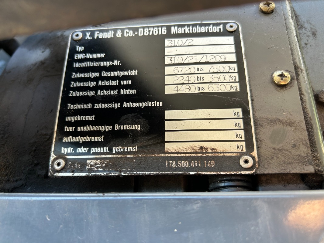 Fendt Farmer 310 - Traktor: slika 2 Fendt Farmer 310 - Traktor: slika 2