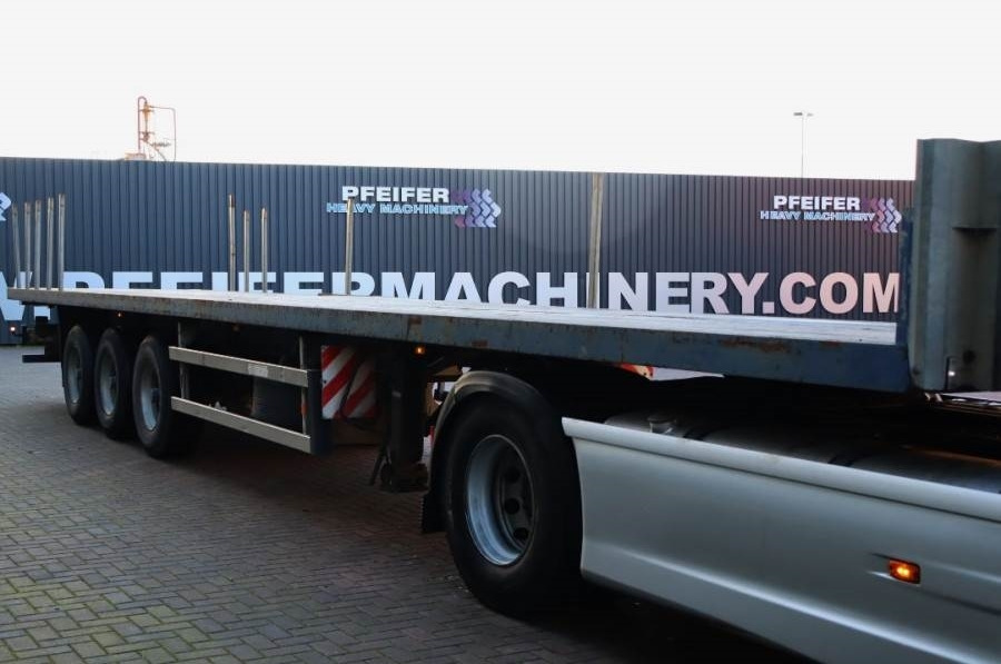 Groenewegen DRO-12-27 3 Axle Trailer, 32t Capacity, BPW Axles - Polprikolica s kesonom: slika 2 Groenewegen DRO-12-27 3 Axle Trailer, 32t Capacity, BPW Axles - Polprikolica s kesonom: slika 2